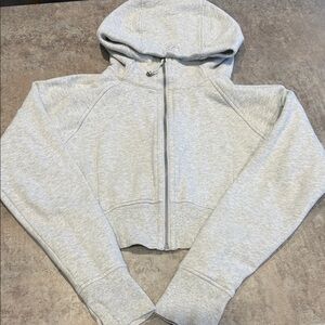 Lululemon Scuba Full Zip Cropped Hoddie